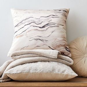 West Elm 2 Painted Lines Pillow Covers
